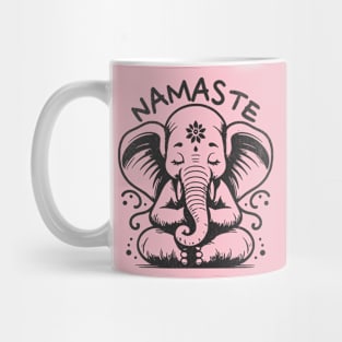 Meditating Elephant - Namaste Mug